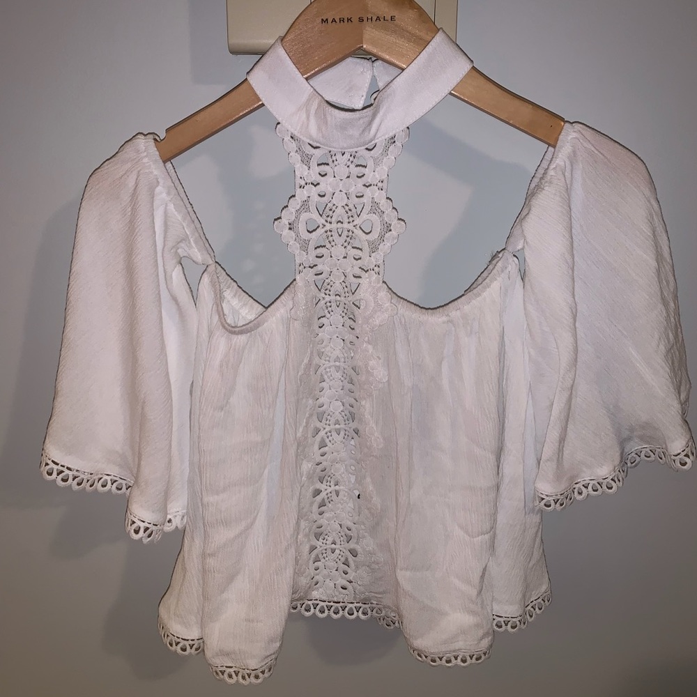 Seek the Label creme top!! Brand new!